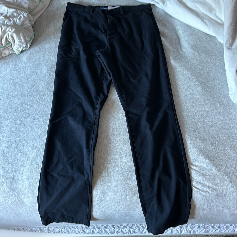 Midnight Navy Slim Pants